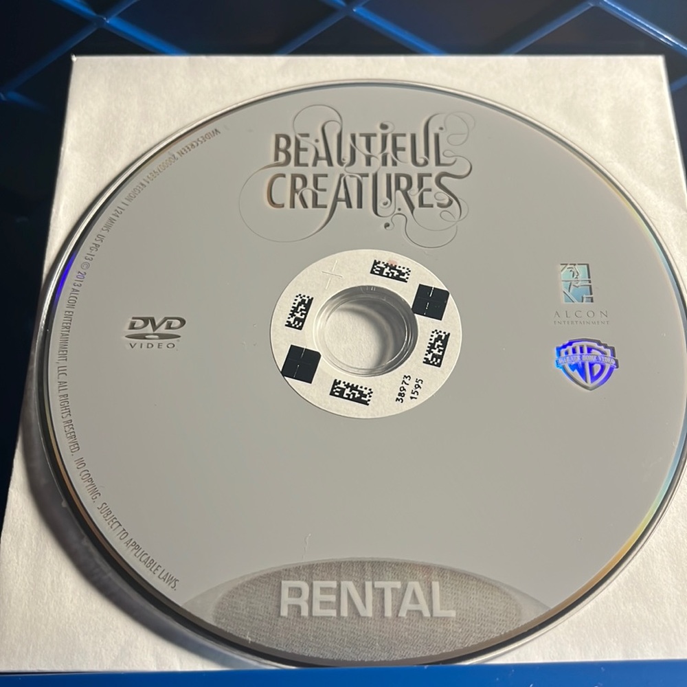 Beautiful Creatures dvd